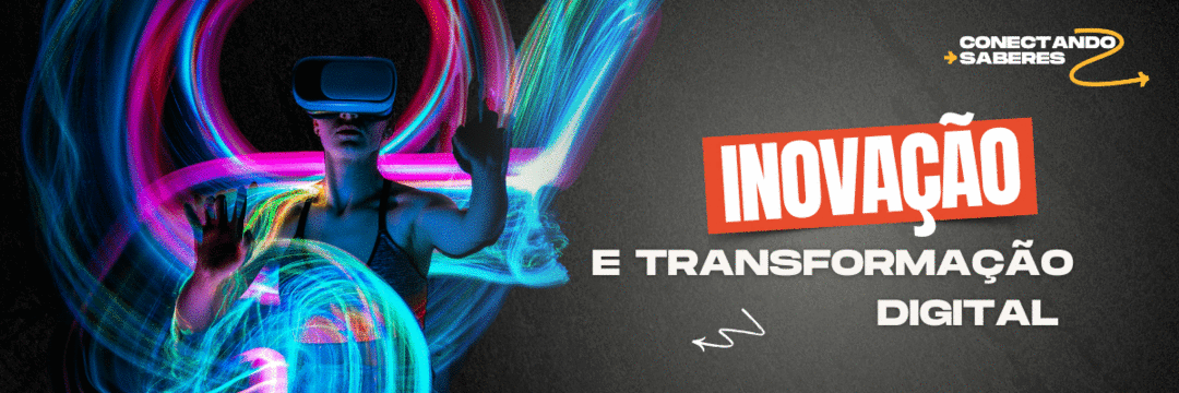 Evento sobre inovação e transformação digital com foco nas pessoas, abordando temas como inteligência artificial, cultura de inovação, gestão de pessoas e automatização de processos.